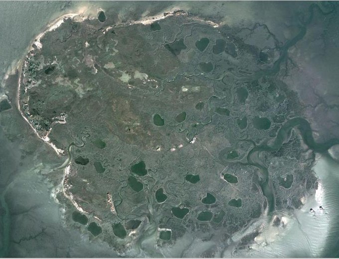 Vue satellite